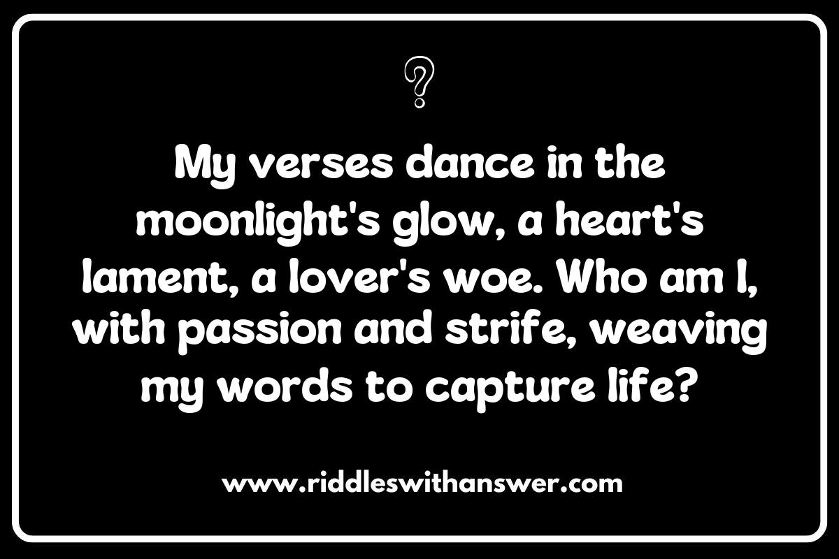 Famous Poets Riddles: Decoding the Mysteries of Love and Life Famous Poets Riddles: Decoding the Mysteries of Love and Life