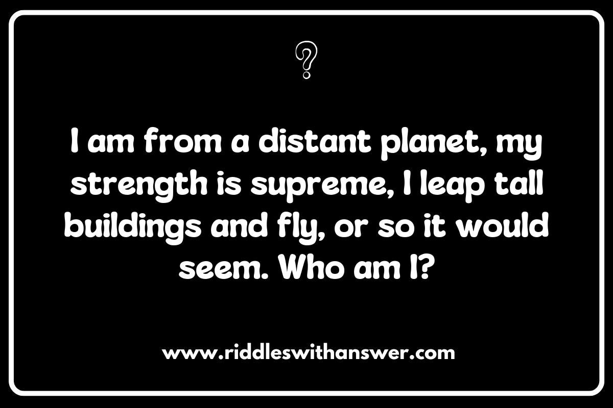 Famous Superheroes with Super Strength: Riddles to Test Your Trivia Skills Famous Superheroes with Super Strength: Riddles to Test Your Trivia Skills