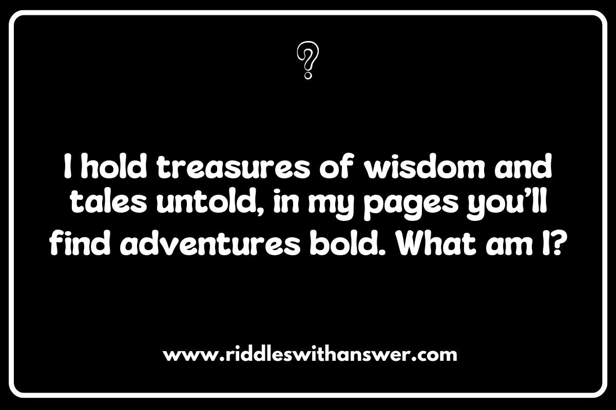 Famous Treasure Chest Riddles from Literature and Folklore Famous Treasure Chest Riddles from Literature and Folklore