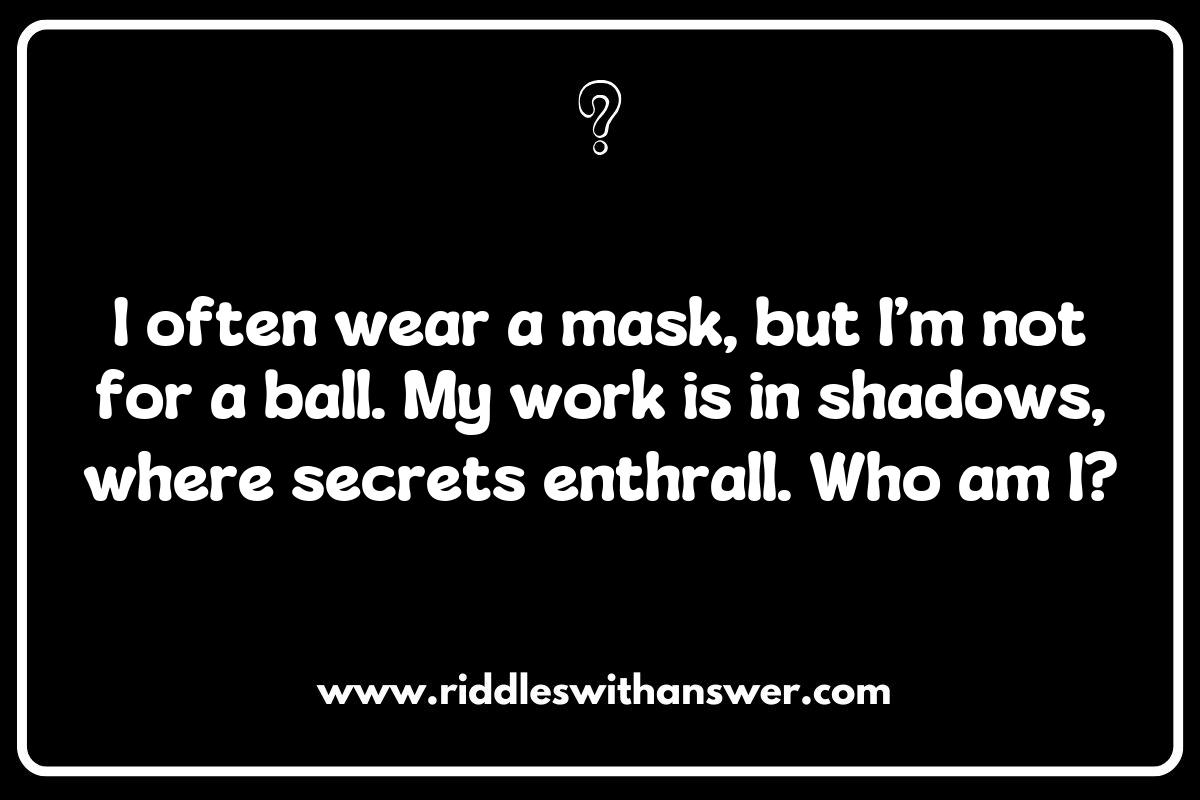 Famous Undercover Spies: Riddles Inspired by Real-Life Espionage Famous Undercover Spies: Riddles Inspired by Real-Life Espionage