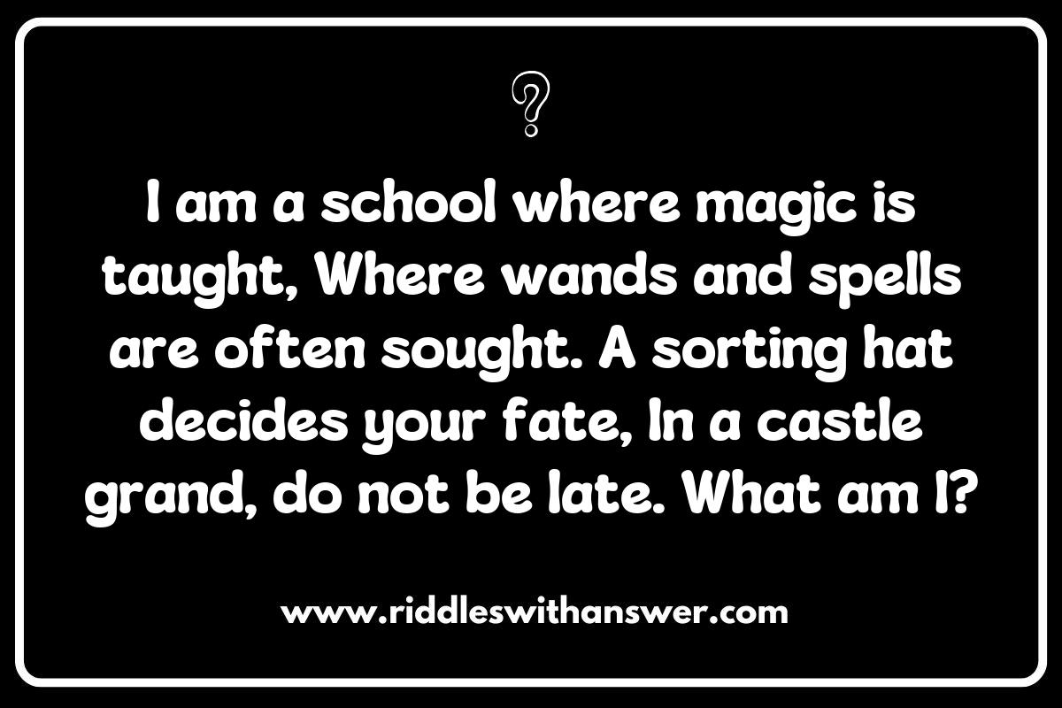 Famous Wizard School Riddles from Literature: Test Your Knowledge of Magical Lore Famous Wizard School Riddles from Literature: Test Your Knowledge of Magical Lore