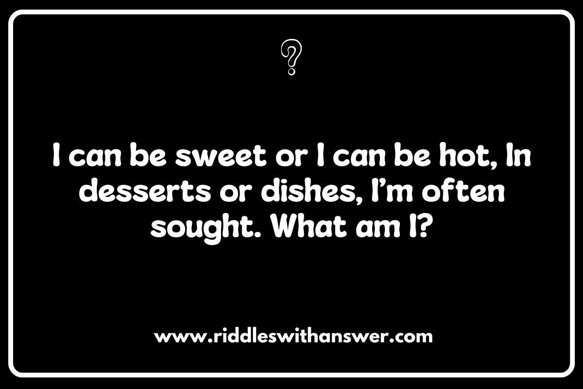 From Sweet to Savory: Riddles That Capture the Essence of Flavors From Sweet to Savory: Riddles That Capture the Essence of Flavors
