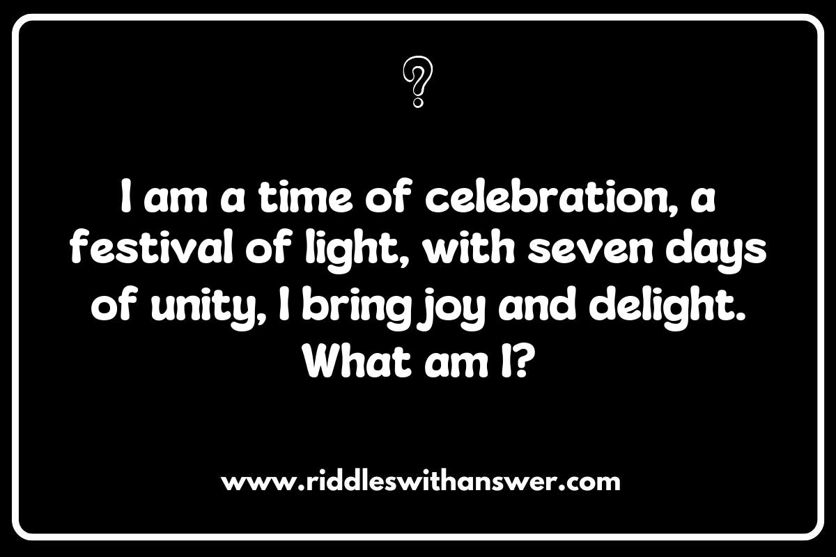 Fun Kwanzaa Riddles for Family Gatherings and Celebrations Fun Kwanzaa Riddles for Family Gatherings and Celebrations