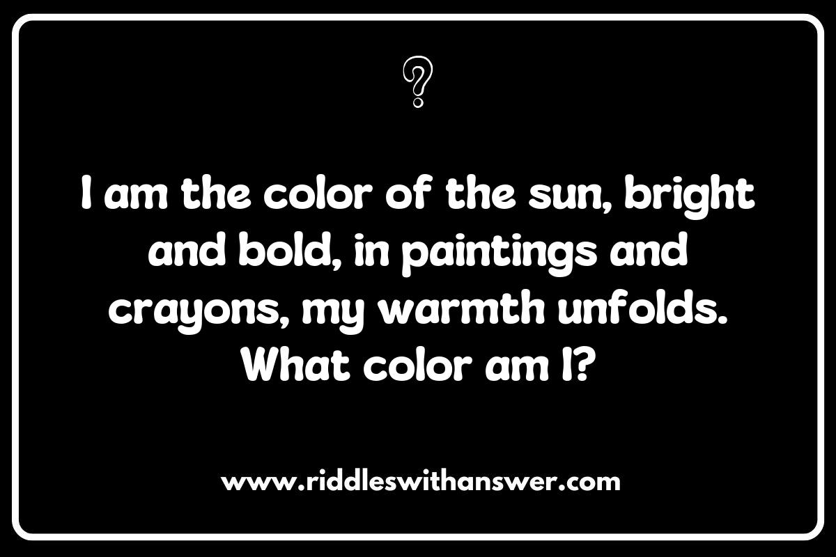 Fun and Educational Primary Colors Riddles for Kids Fun and Educational Primary Colors Riddles for Kids