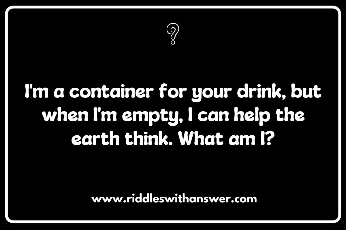 Fun and Engaging Recycling Riddles for Kids Fun and Engaging Recycling Riddles for Kids