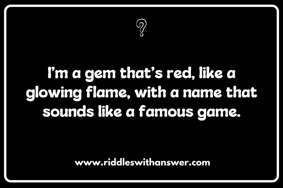 Gemstone or Mineral Riddles for Kids: Fun and Engaging Activities Gemstone or Mineral Riddles for Kids: Fun and Engaging Activities