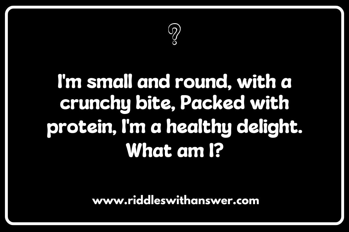 Healthy Snacks That Crunch: Riddles to Tickle Your Taste Buds Healthy Snacks That Crunch: Riddles to Tickle Your Taste Buds
