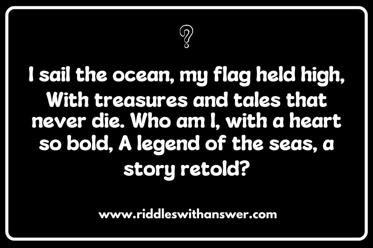High Seas Adventure Riddles Featuring Famous Pirates High Seas Adventure Riddles Featuring Famous Pirates