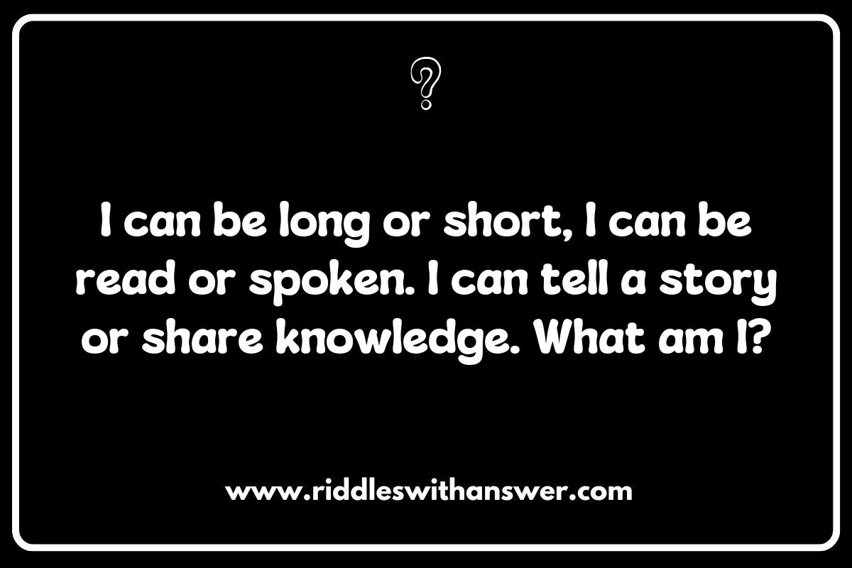 How to Craft Your Own Educational What Am I Riddles How to Craft Your Own Educational What Am I Riddles