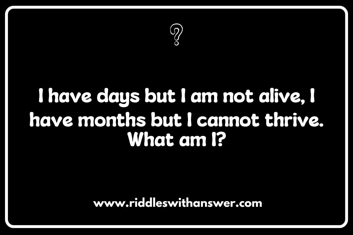 How to Create Your Own Calendar Riddles with Answers How to Create Your Own Calendar Riddles with Answers