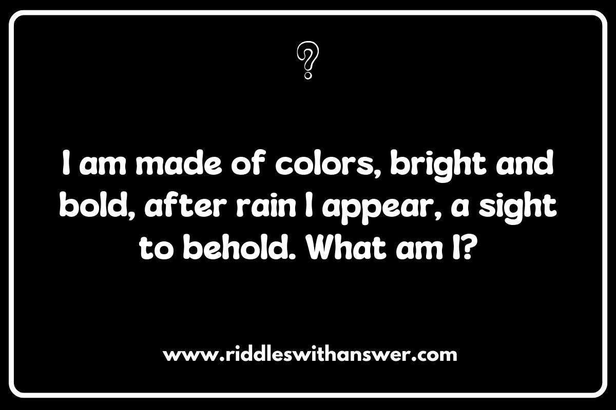 How to Use Rainbows and Color Patterns Riddles in Educational Settings How to Use Rainbows and Color Patterns Riddles in Educational Settings