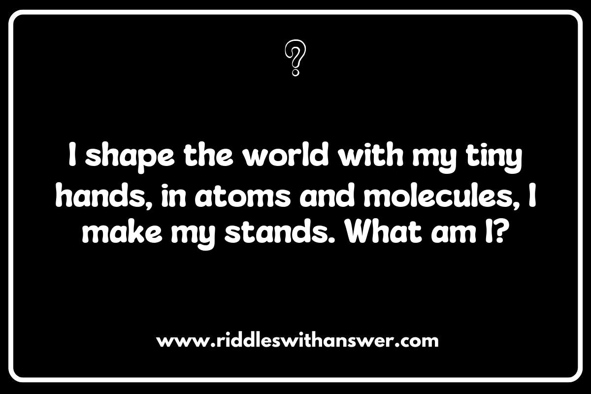 Intriguing Researcher Riddles: Testing Your Scientific Knowledge Intriguing Researcher Riddles: Testing Your Scientific Knowledge
