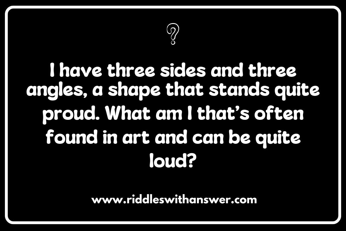 Intriguing Triangle and Square Shape Riddles for Kids Intriguing Triangle and Square Shape Riddles for Kids