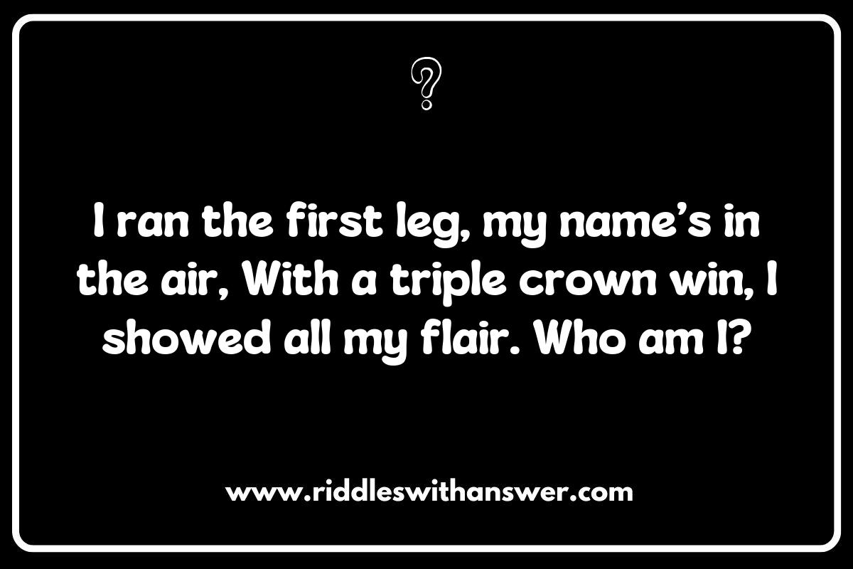 Legends on Hooves: Riddles About the Most Celebrated Racehorses Legends on Hooves: Riddles About the Most Celebrated Racehorses