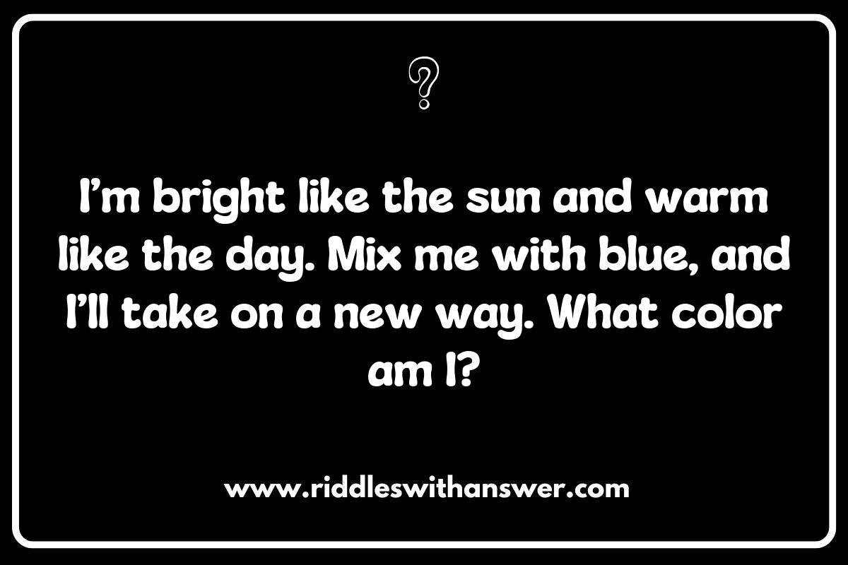 Mixing Colors: Engaging Color Wheel Riddles for Kids Mixing Colors: Engaging Color Wheel Riddles for Kids