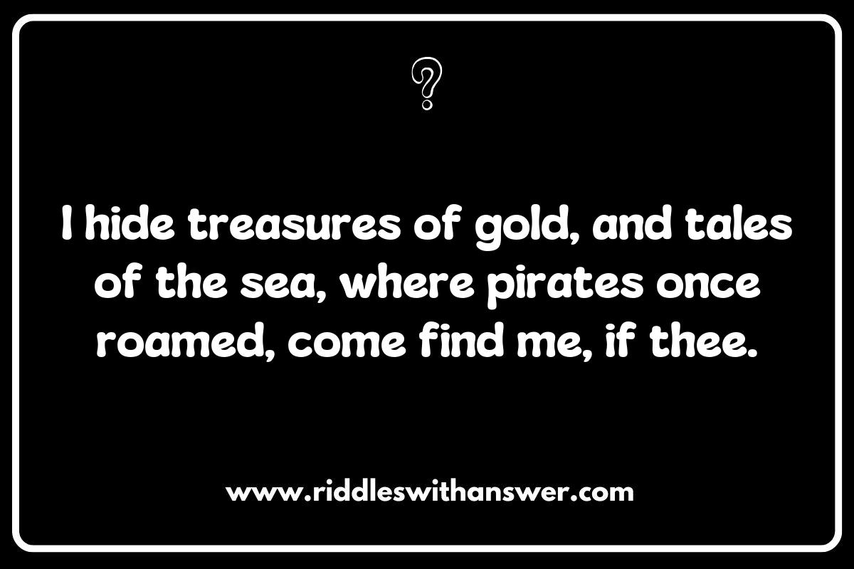 Mysterious Pirate Caves Riddles: Clues from History Mysterious Pirate Caves Riddles: Clues from History