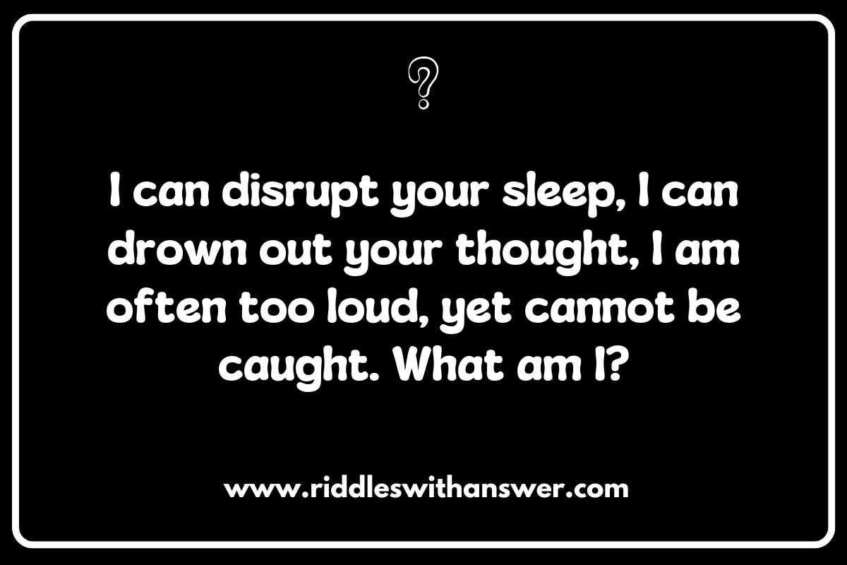 Noise Pollution Riddles: Sounding Off on the Impact of Noise Noise Pollution Riddles: Sounding Off on the Impact of Noise