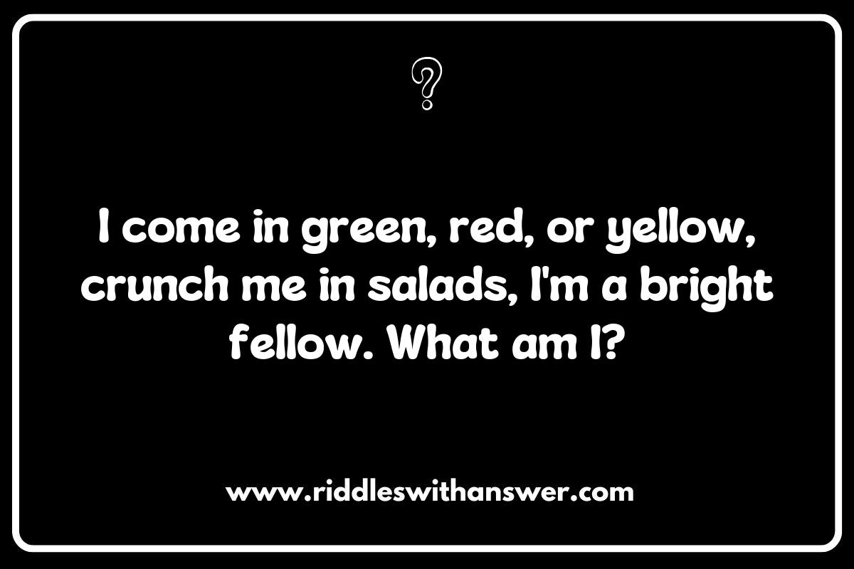 Nutritional Facts Hidden in Challenging Vegetable Riddles Nutritional Facts Hidden in Challenging Vegetable Riddles