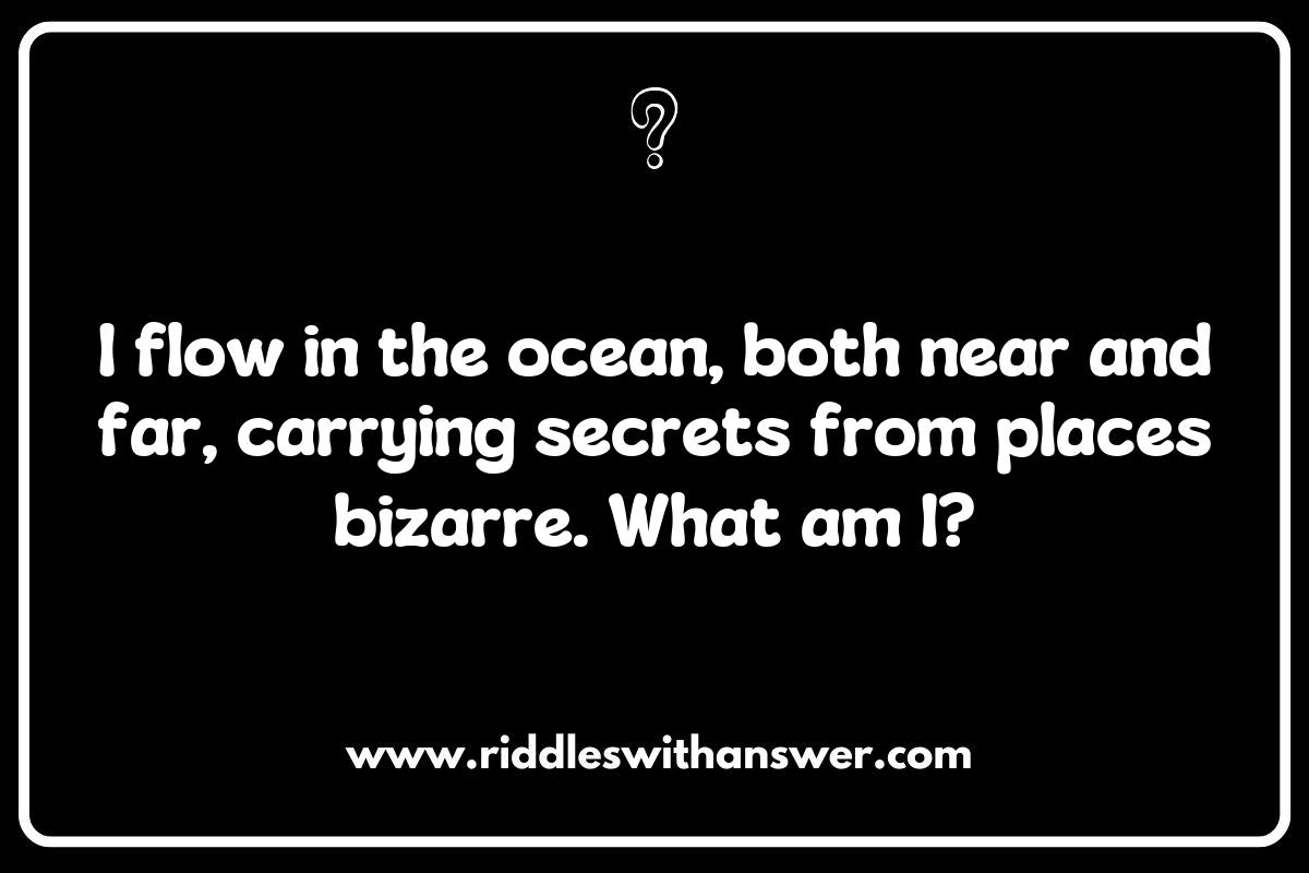 Ocean Current Riddles: Engaging Activities for Kids and Educators Ocean Current Riddles: Engaging Activities for Kids and Educators
