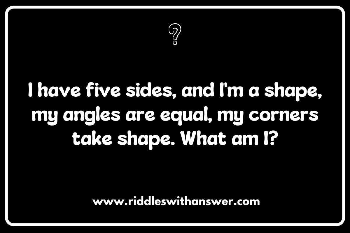 Pentagon Mysteries: Riddles That Reveal the Beauty of Five-Sided Figures Pentagon Mysteries: Riddles That Reveal the Beauty of Five-Sided Figures