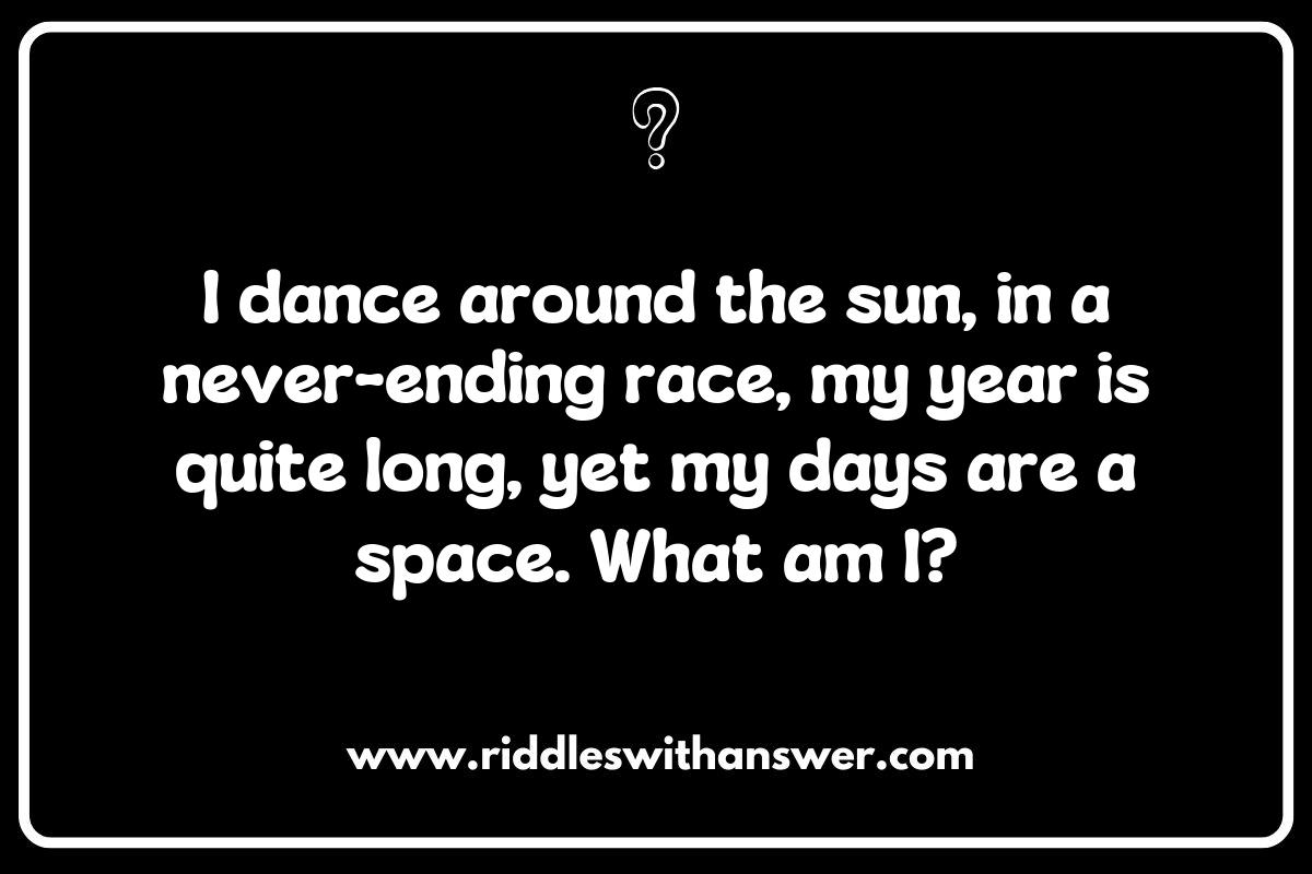 Planetary Orbits and Time: Riddles that Connect Days, Years, and Seasons Planetary Orbits and Time: Riddles that Connect Days, Years, and Seasons