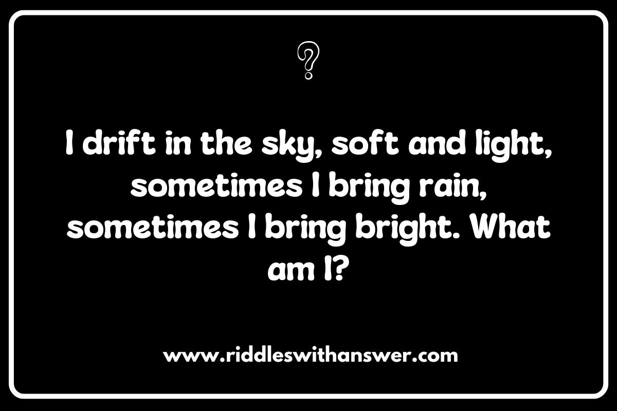 Rain and Shine: Riddles that Explore Cloudy Weather Rain and Shine: Riddles that Explore Cloudy Weather