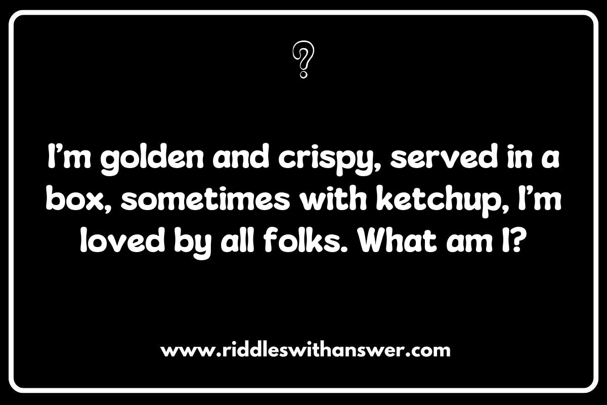 Riddles About Fast Food Items: Testing Your Knowledge of Menu Favorites Riddles About Fast Food Items: Testing Your Knowledge of Menu Favorites