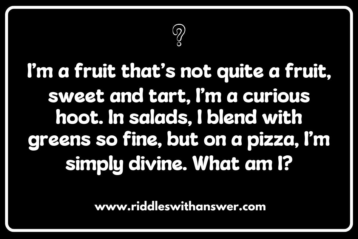 Riddles About Unique or Unusual Food Combinations: Sweet and Savory Surprises Riddles About Unique or Unusual Food Combinations: Sweet and Savory Surprises