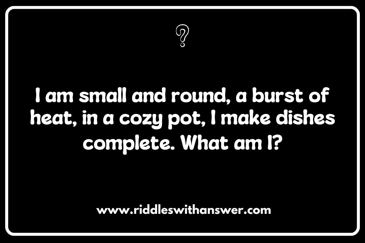 Riddles Involving Spices: A Flavorful Challenge for Foodies Riddles Involving Spices: A Flavorful Challenge for Foodies