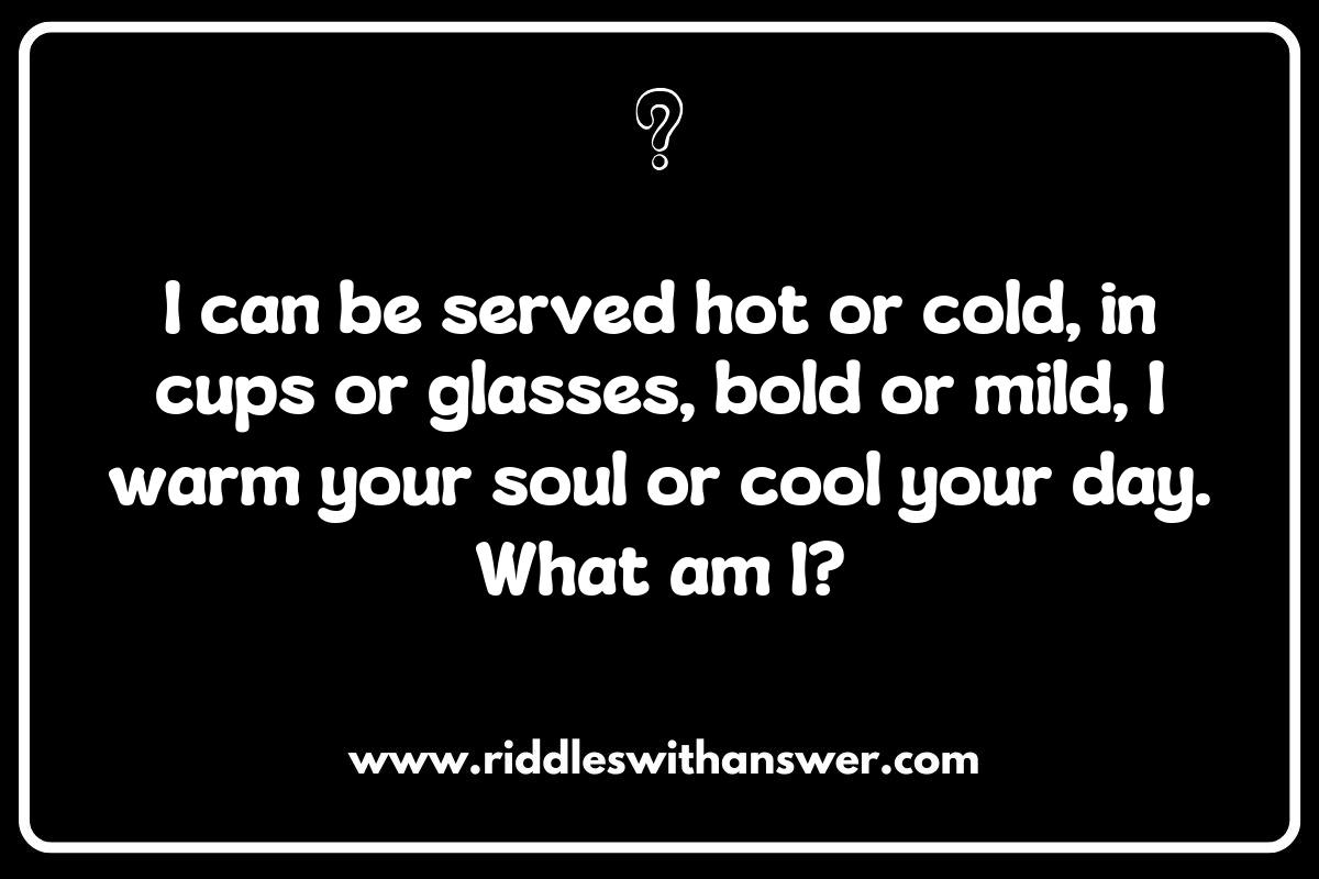 Riddles about Famous Drinks: A Sip of Humor and Wit Riddles about Famous Drinks: A Sip of Humor and Wit