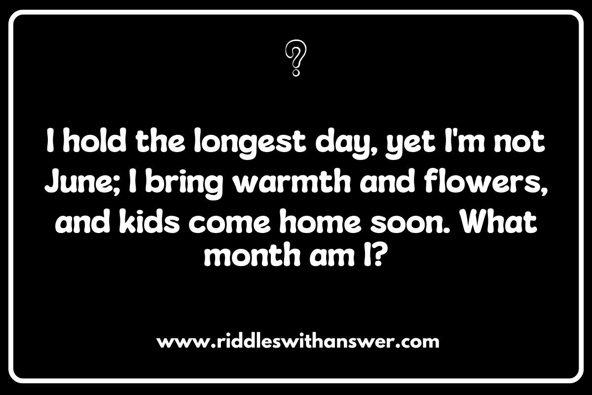 Riddles about Months of the Year: A Journey Through the Seasons Riddles about Months of the Year: A Journey Through the Seasons