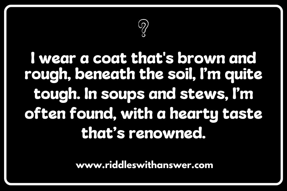 Riddles about Root Vegetables: Uncovering the Hidden Gems of the Garden Riddles about Root Vegetables: Uncovering the Hidden Gems of the Garden