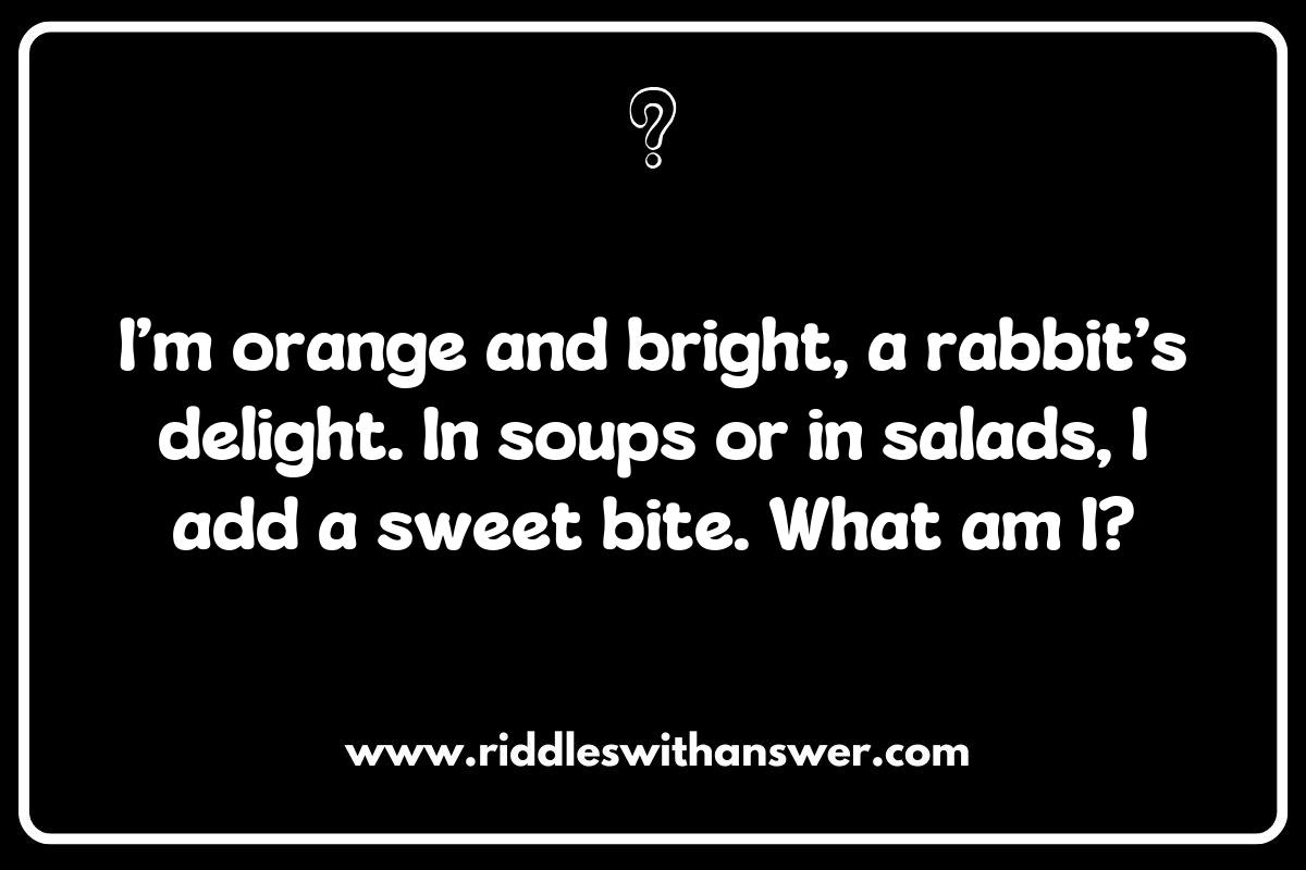 Riddles about Root Vegetables and Their Culinary Uses: A Tasty Challenge Riddles about Root Vegetables and Their Culinary Uses: A Tasty Challenge