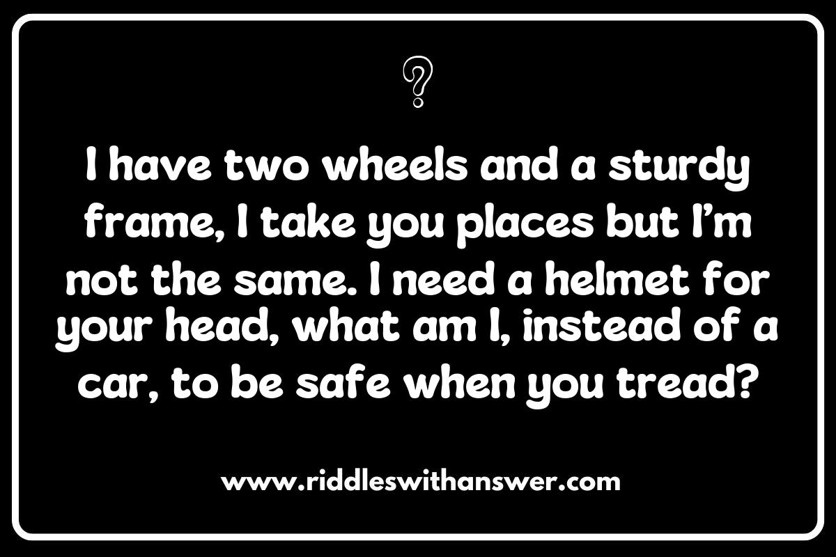 Riding Safety: Bicycle and Bike Riddles for Road Awareness Riding Safety: Bicycle and Bike Riddles for Road Awareness