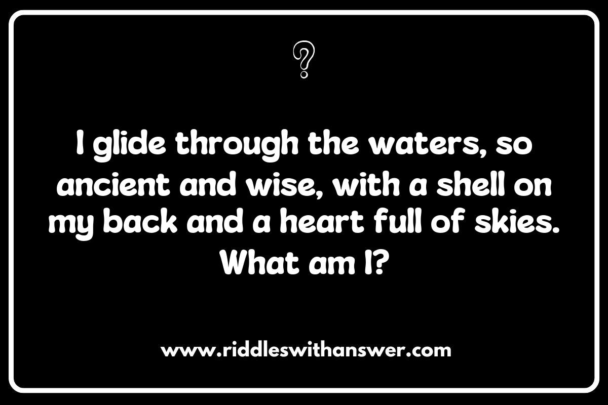 Sea Turtle Riddles Inspired by Ocean Habitats Sea Turtle Riddles Inspired by Ocean Habitats