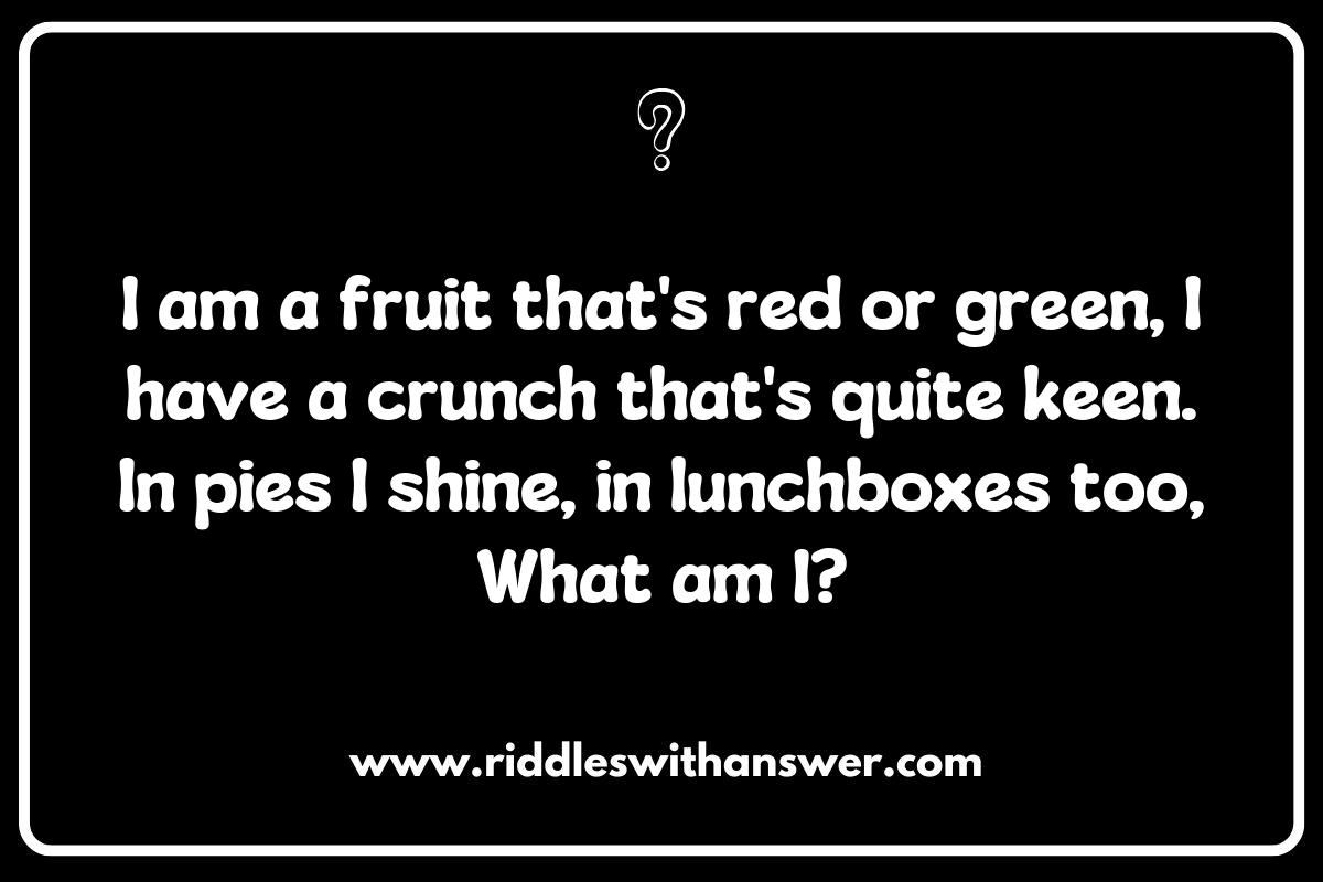 Seasonal Easy Fruit and Vegetable Riddles to Celebrate Nature Seasonal Easy Fruit and Vegetable Riddles to Celebrate Nature