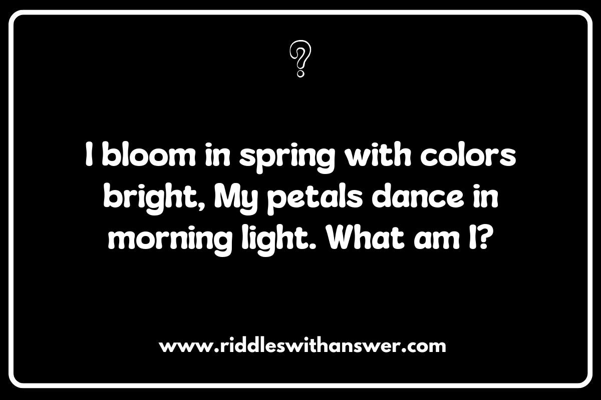 Seasonal Flower Riddles: Nature's Enigmas Through the Year Seasonal Flower Riddles: Nature's Enigmas Through the Year