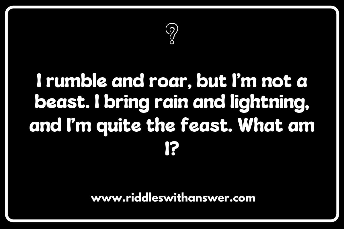 Seasonal Thunderstorm Riddles for Kids: Celebrating Stormy Weather Year-Round Seasonal Thunderstorm Riddles for Kids: Celebrating Stormy Weather Year-Round