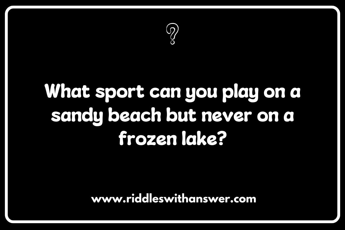 Serving Up Laughter: Hilarious Volleyball Riddles to Share Serving Up Laughter: Hilarious Volleyball Riddles to Share