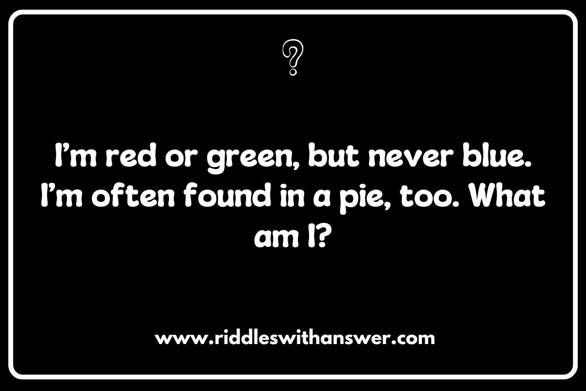 Short Fruit and Vegetable Riddles to Boost Critical Thinking Skills Short Fruit and Vegetable Riddles to Boost Critical Thinking Skills