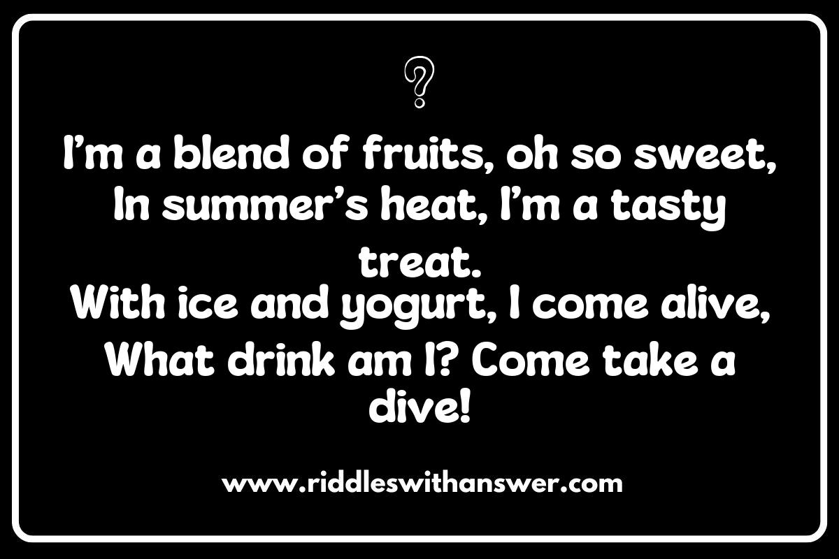 Smoothie Secrets: Creative Riddles for Blended Beverages Worldwide Smoothie Secrets: Creative Riddles for Blended Beverages Worldwide
