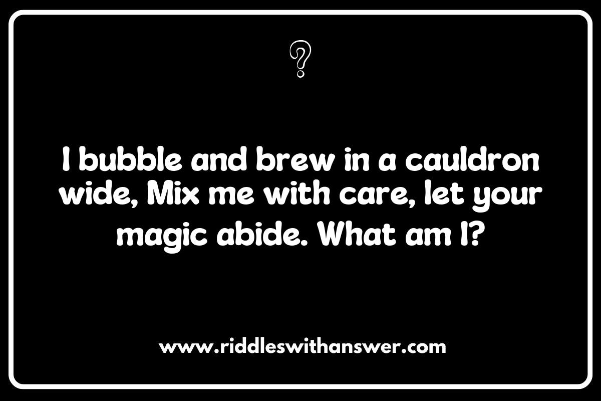 Sorcery and Potion Riddles: A Fun Activity for All Ages Sorcery and Potion Riddles: A Fun Activity for All Ages