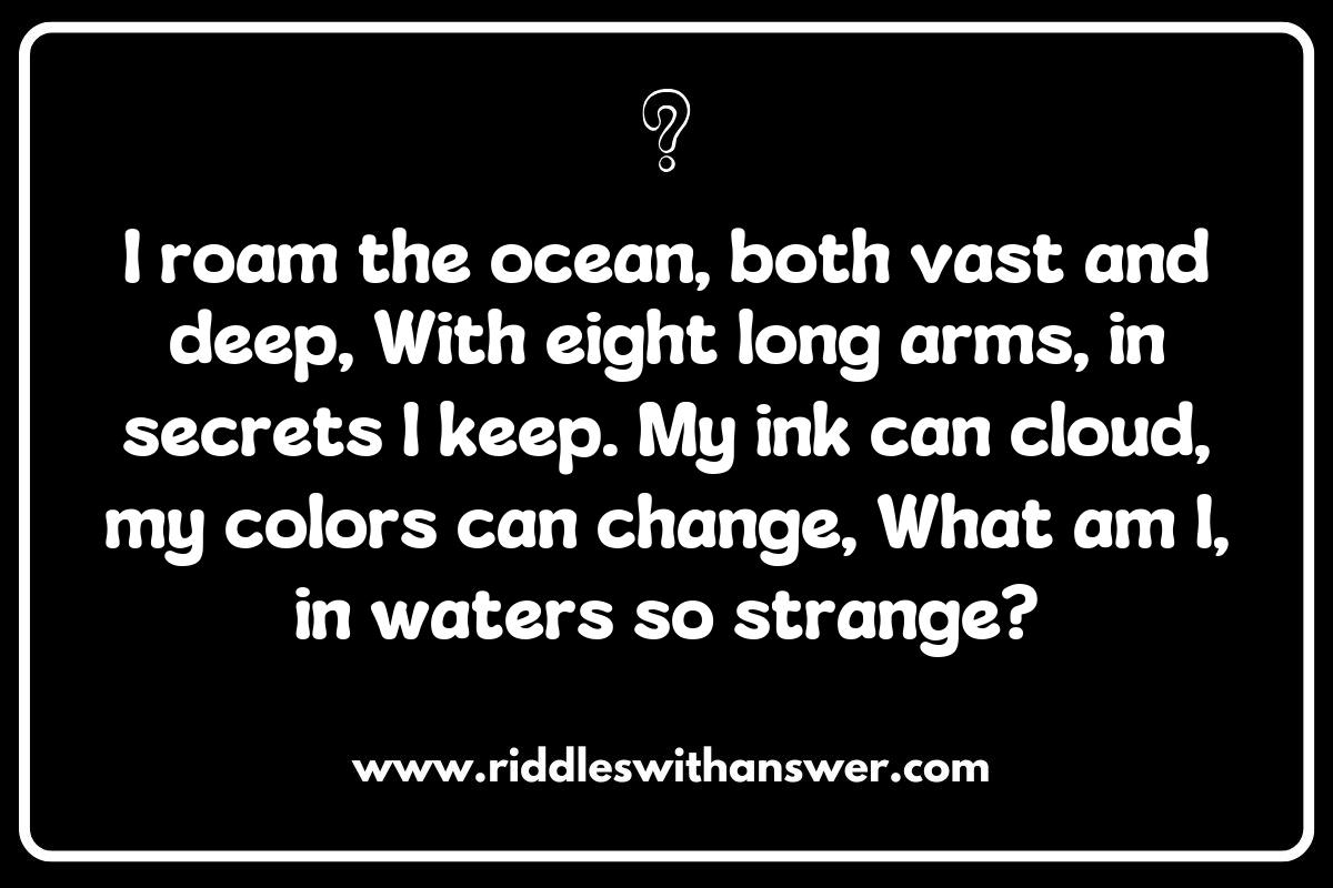 Squid Riddles in Literature: A Dive into Nautical Poetry Squid Riddles in Literature: A Dive into Nautical Poetry