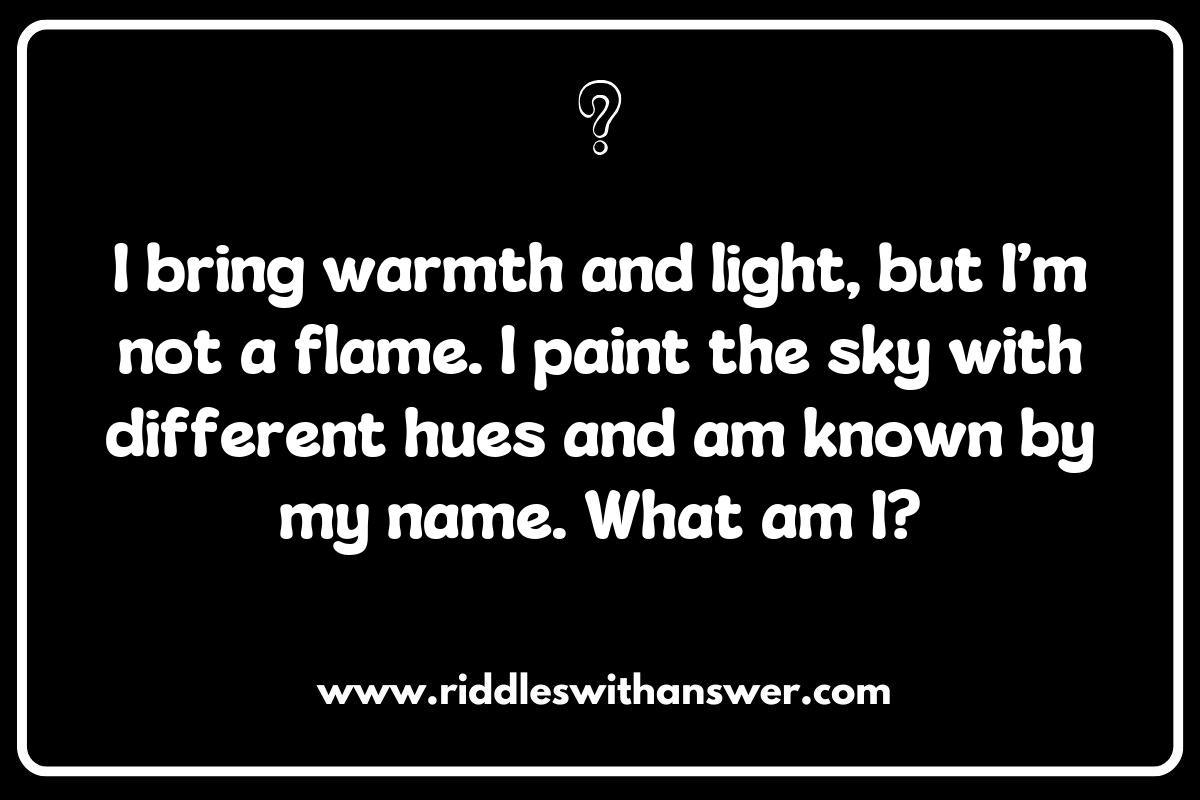 Summer Sunshine: Riddles That Radiate Warmth and Joy Summer Sunshine: Riddles That Radiate Warmth and Joy