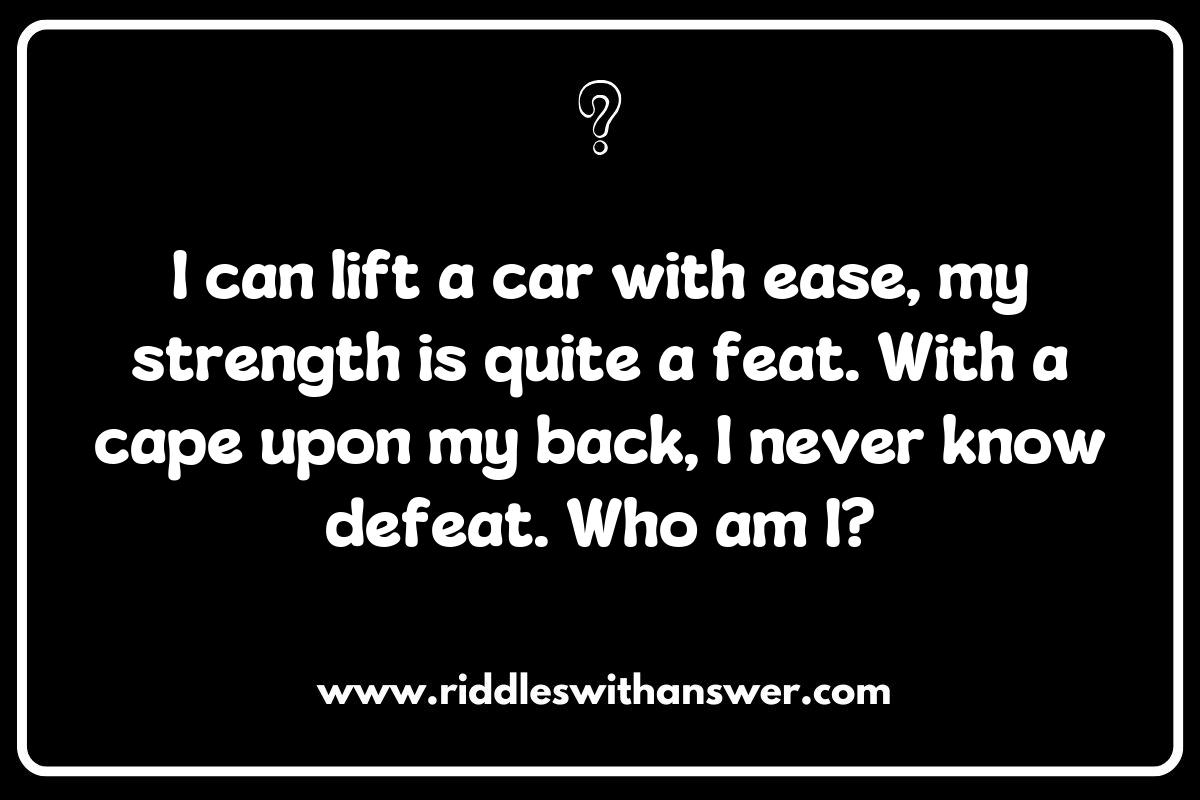 Super Strength Superhero Riddles for Kids: Fun and Engaging Challenges Super Strength Superhero Riddles for Kids: Fun and Engaging Challenges