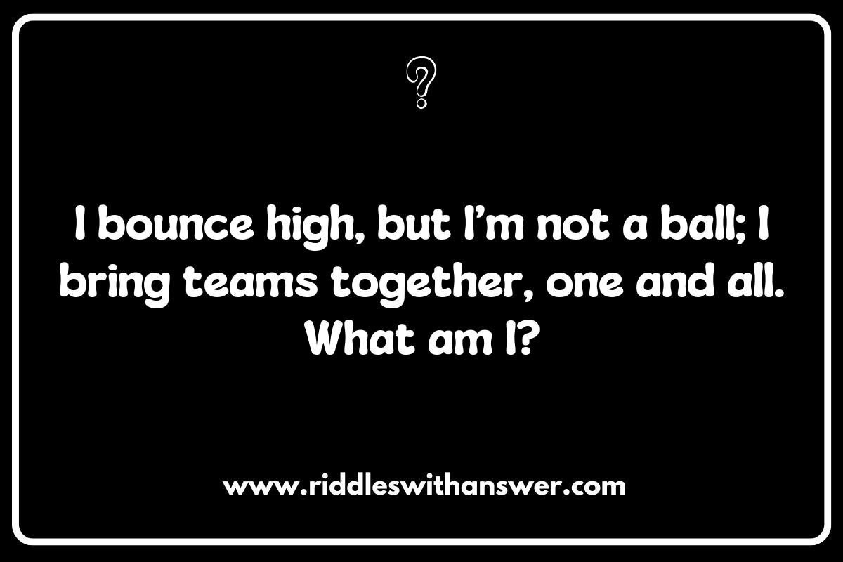Team Spirit and Volleyball Riddles: Building Bonds Through Humor Team Spirit and Volleyball Riddles: Building Bonds Through Humor