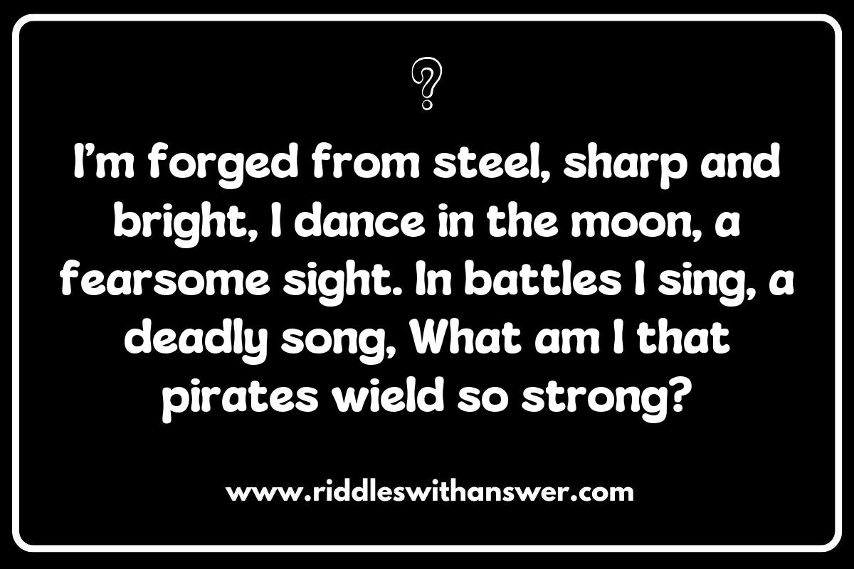 The Art of War: Riddles About Pirate Swords and Their Deadly Uses The Art of War: Riddles About Pirate Swords and Their Deadly Uses