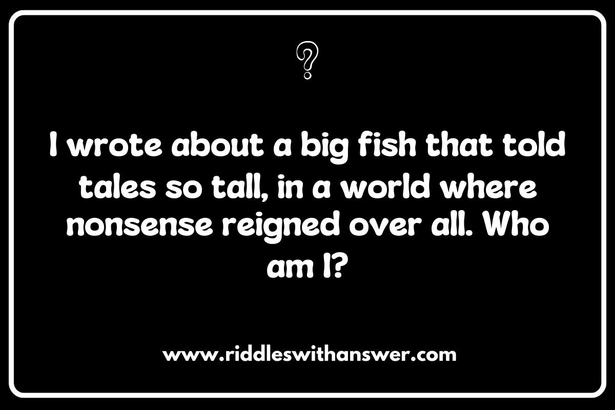 The Art of Wordplay in Famous Authors Riddles The Art of Wordplay in Famous Authors Riddles
