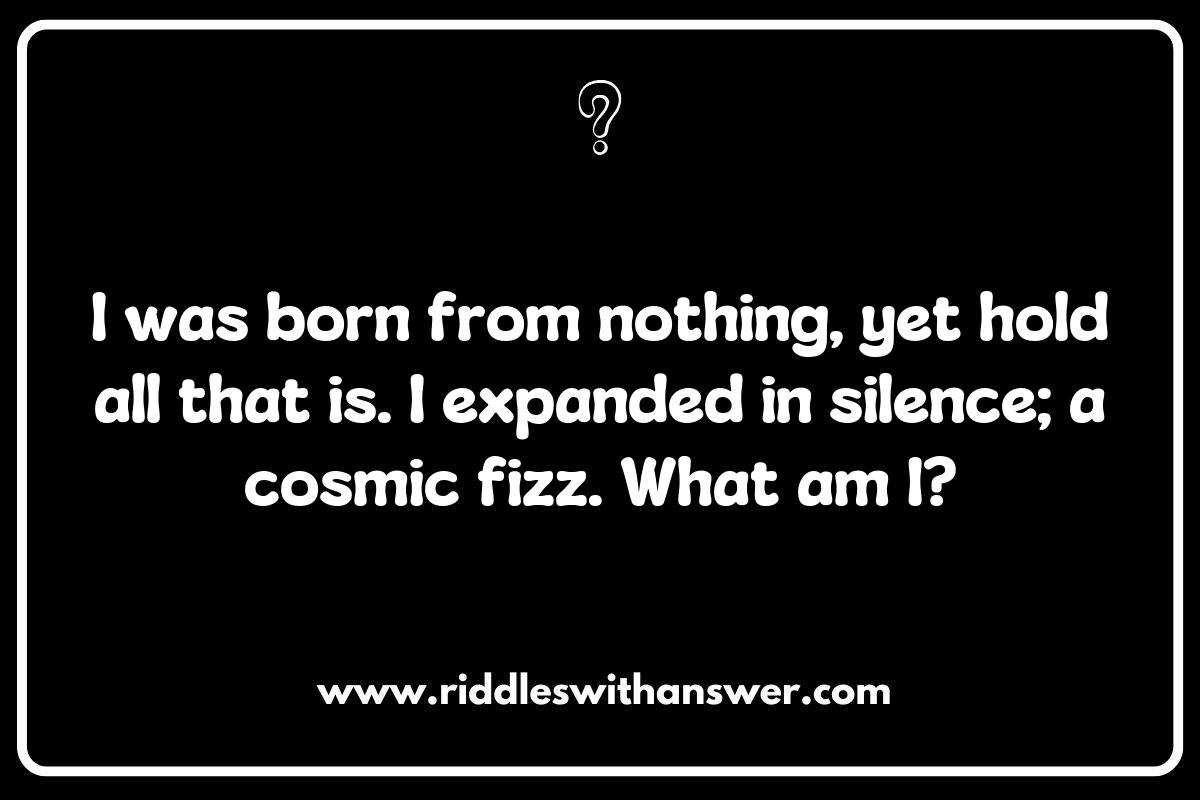 The Cosmic Riddle: What Sparked the Big Bang and Origin of the Universe? The Cosmic Riddle: What Sparked the Big Bang and Origin of the Universe?