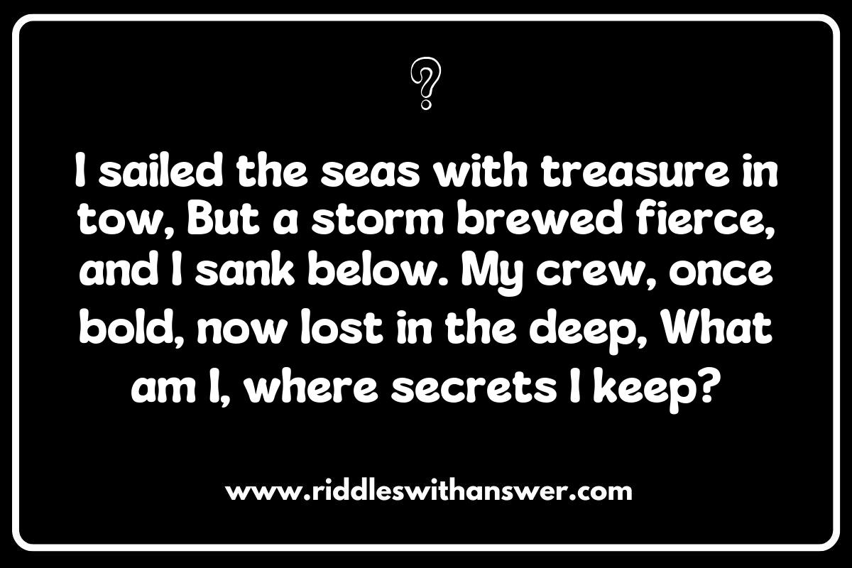 The Crew’s Fate: Riddles about the Pirates and Their Shipwrecks The Crew’s Fate: Riddles about the Pirates and Their Shipwrecks